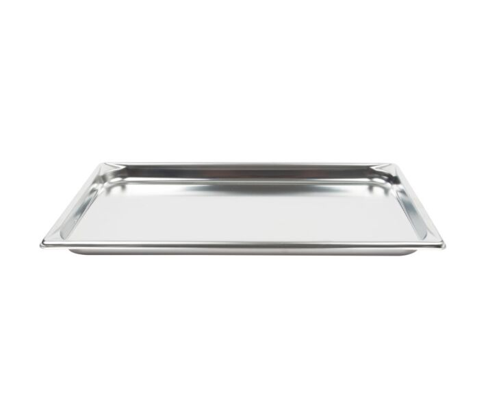 Vollrath 30012 Super Pan V Full-Size Stainless Steel Food Pan 3.9 Qt – 1.25 Inch Deep - CA