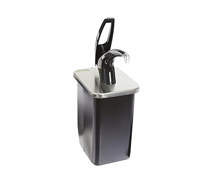 San Jamar P4100 Frontline Universal in Counter Condiment Dispenser System - CA