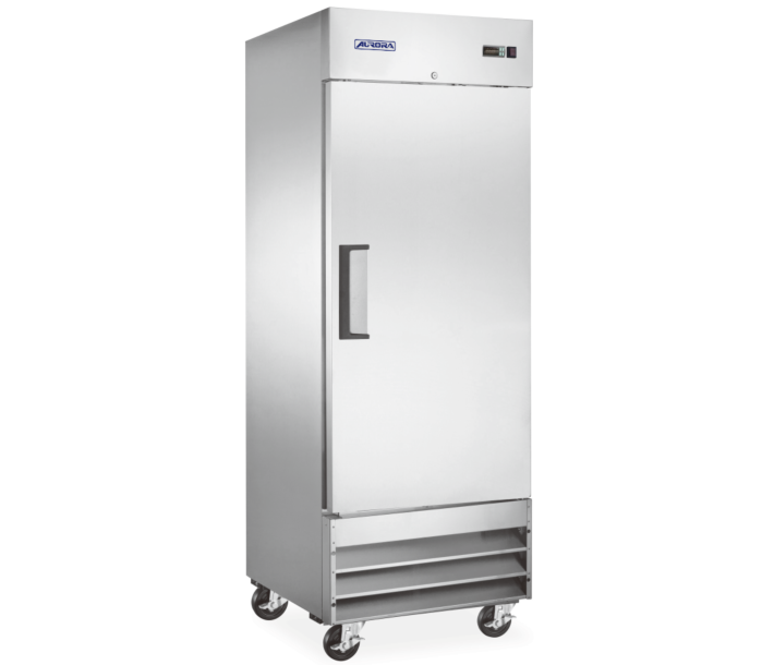 Aurora 29" Reach-In Single-Door Stainless Steel Refrigerator with 583L Capacity - 120V, 348W - CA