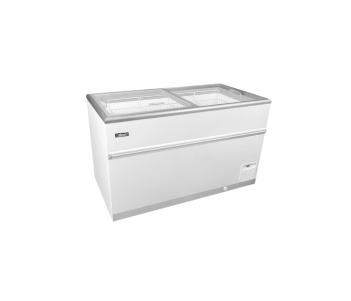 Celcold CF52ESG 53" Ice Cream / Gelato Display Freezer Cabinet with LED -11.2 Cu. Ft. - CA