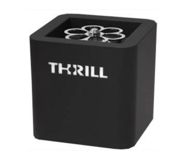Thrill Vortex F1-PRO Black Cube Glass Chiller and Sanitizer - 6643TH005 - CA