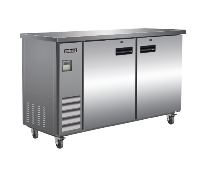 Celcold-CBB60S- 61" Stainless Steel Back Bar - 14.16 Cu.Ft. - CA