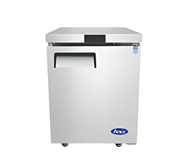 Atosa MGF24FGR 24" 1 Door Undercounter Freezer - 4.8 Cu. Ft. - CA