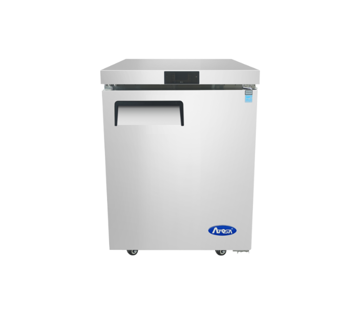 Atosa MGF24FGR 24" Single Door Undercounter Freezer with 4.8 cu.ft. Capacity - 115V - CA