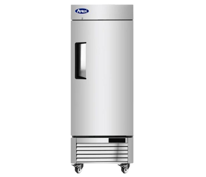 Atosa MBF8520GR Bottom Mount Right Door Low Height Reach-In Freezer - 8.3 cu.ft. - CA