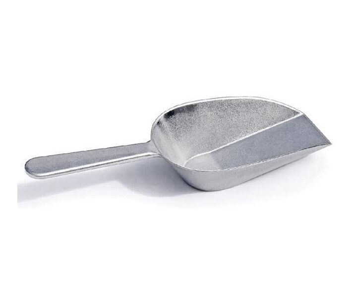 Omcan 16 oz Aluminium Scoop with Flat Bottom - USA