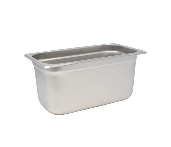 Omcan 1/3 Size 6" Depth Stainless Steel Steam Table Pan - USA