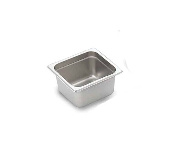 Omcan 1/6 Size 4" Depth Stainless Steel Steam Table Pan - CA