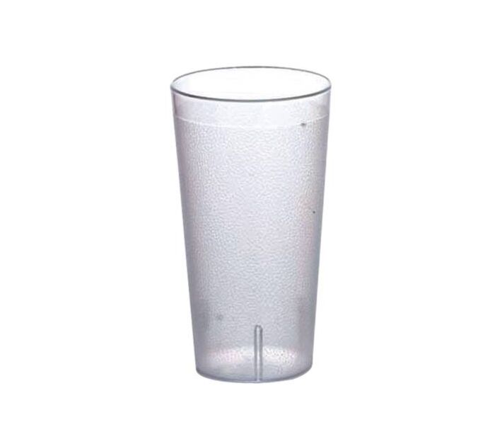 Omcan 80328 5 oz Clear Pebbled Tumbler - CA