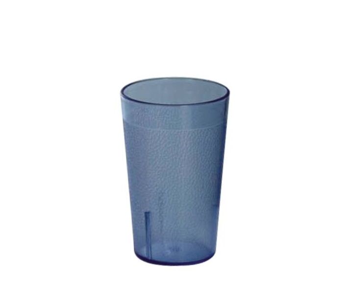 Omcan 80339 12 oz Blue Pebbled Tumbler - CA