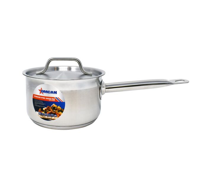 Omcan 2 QT Sauce Pan with Cover - CA