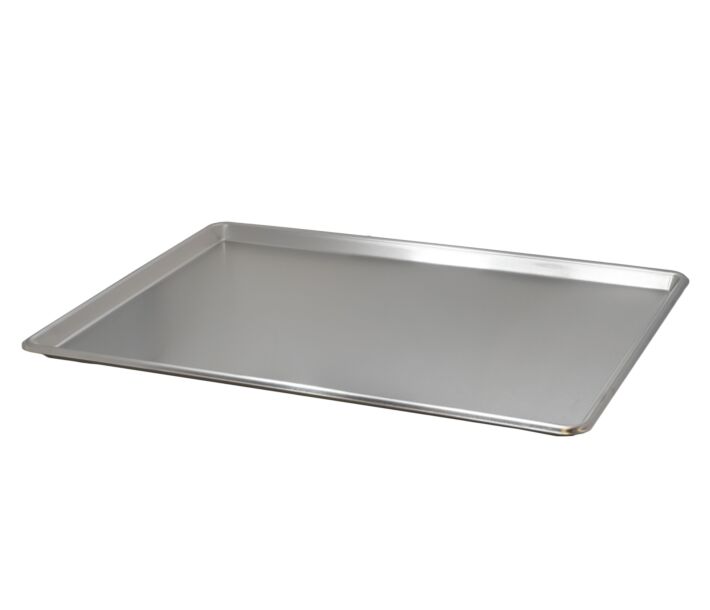Omcan Full-Size Stainless Steel Sheet/Bun Pan 18" x 26" with Open Bead - 20 Gauge - CA