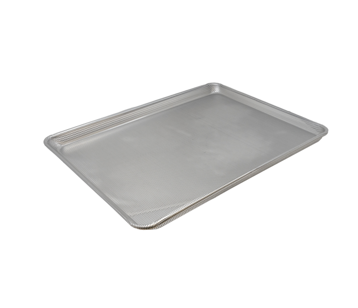 Omcan 18" x 26" Fully Perforated Aluminum Full-Size Bun Pan - 16-Gauge (1.2 mm) - CA
