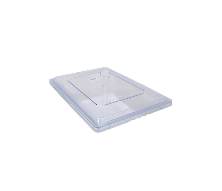 Omcan Full-Size Polycarbonate Clear Rectangular Lid for 18" x 26" Food Storage Container - CA