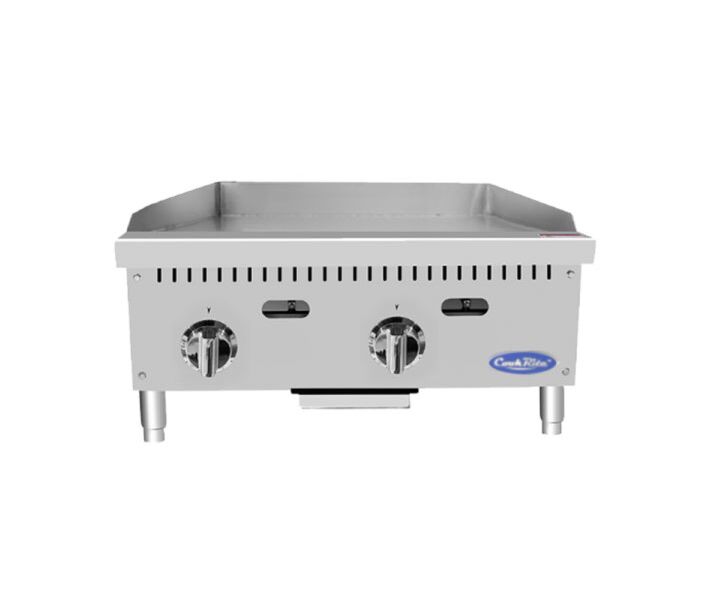 Atosa ATTG-24 HD 24'' Thermo-Griddle with 1" Griddle Pallet Natural Gas or Liquid Propane - 50,000 BTU - CA