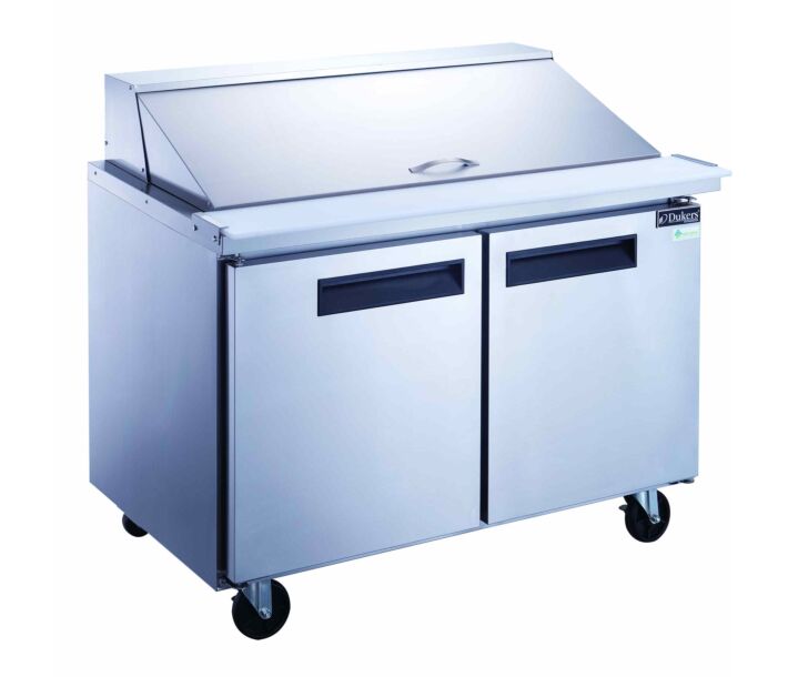 Dukers DSP36-15M-S2 36" Commercial Mega Top Refrigerated Prep Table - USA