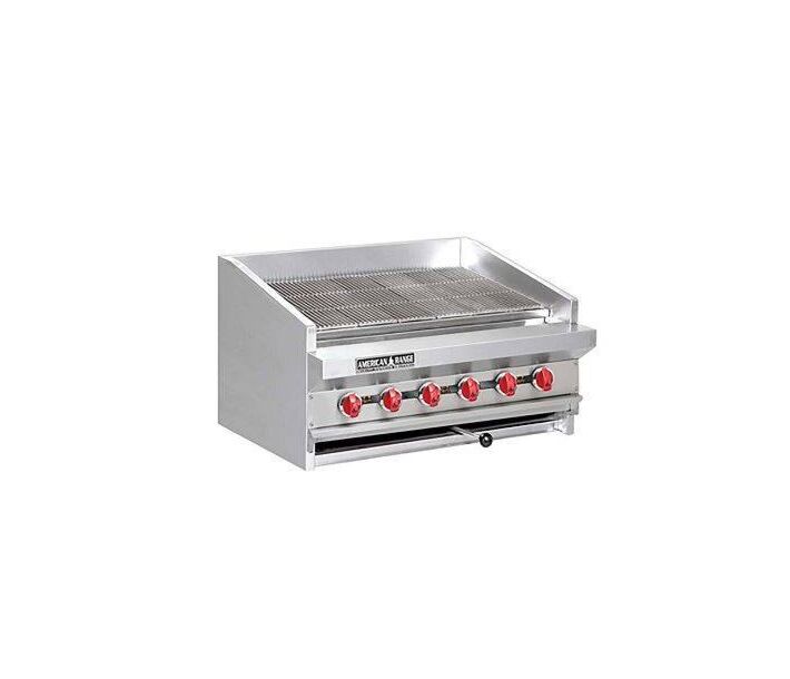American Range ADJ-30 30" Countertop Adjustable Top Gas Radiant Broiler 100,000 BTU - USA