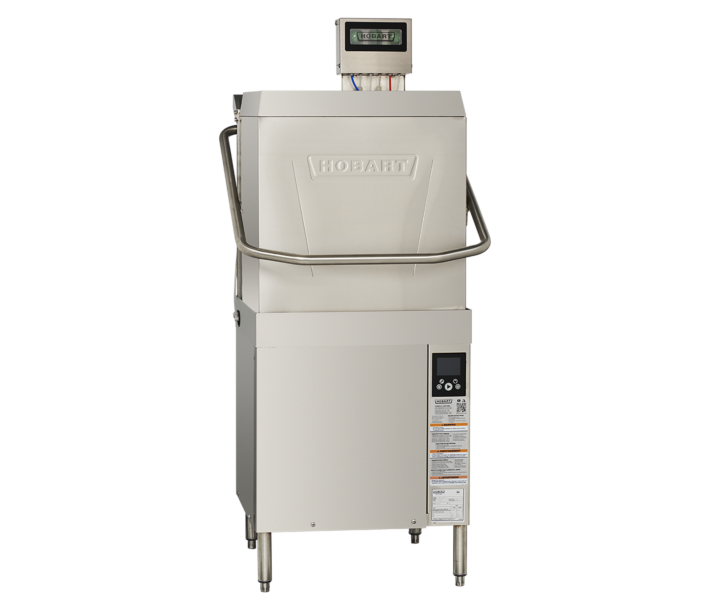Hobart AM16SCB-16 Chemical Sanitizing Door-Type Dishwasher Up to 72 Racks per Hour 208/240/60/1 - CA