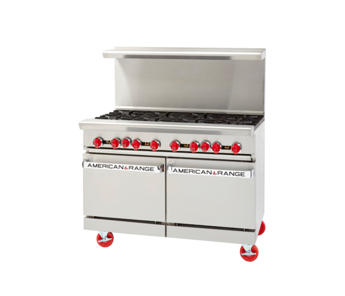 American Range AR-48G 48" Heavy Duty Gas Range with 48" Griddle -134,000 BTU - USA