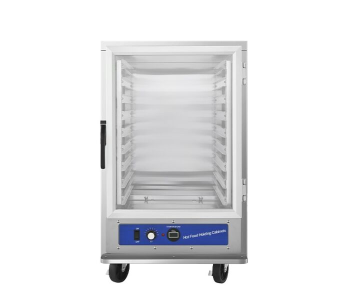 Atosa ATHC-9ES 25" Insulated Heated Holding Cabinet with 9 Pan Capacity - 120V, 1900W - CA