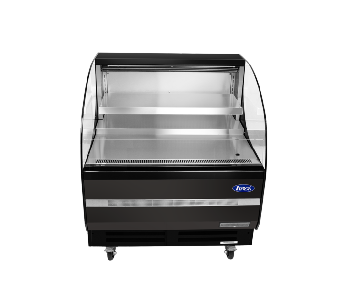 Atosa ATHOM-39 38" Open Air Merchandiser Refrigerated Display with 6.18 Cu.Ft. Capacity - 115V - CA
