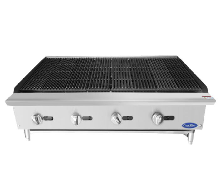 Atosa ATRC-48 HD 48'' Radiant Broiler with convection kit Natural Gas or Liquid Propane - 140,000 BTU - CA
