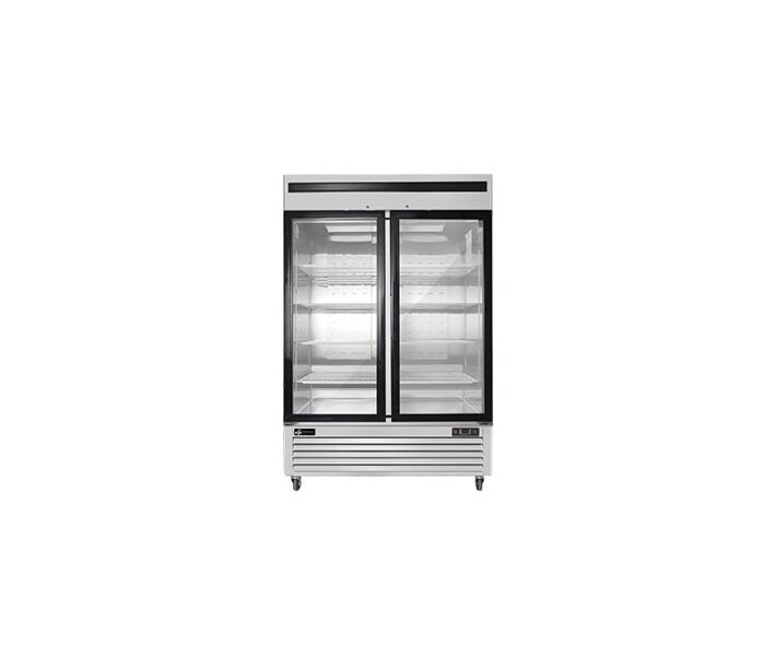 EFI C2-54GDSVC 54" Two Glass Door Reach-In Refrigerator, 115V - USA
