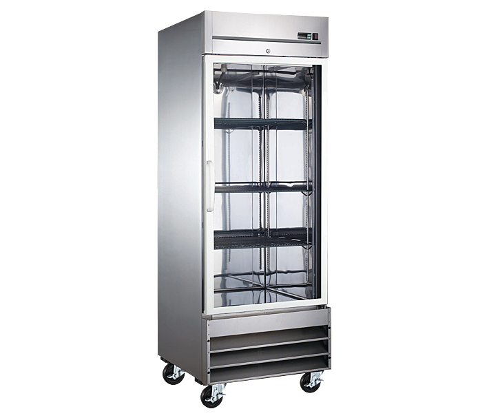 EFI C1-27GDSVCX 29" One Glass Door Reach-In Refridgerator, Right-Hand, 115V - USA