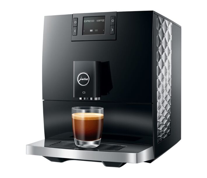 Jura 15711 C3 Automatic Coffee Machine Piano Black - CA
