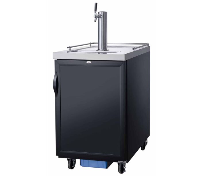 Dukers DKB23-M1 23" Commercial Single Door Kegerator - Stainless Steel - USA