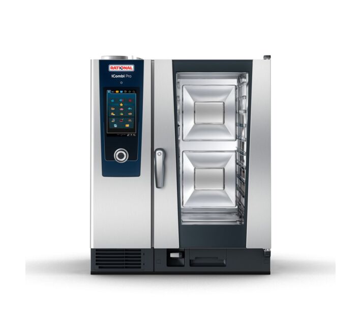 Rational iCombi Pro 10 Pan Half-Size Electric Combi Oven with Touch Screen Controls - 208/240V, 3 Phase - USA