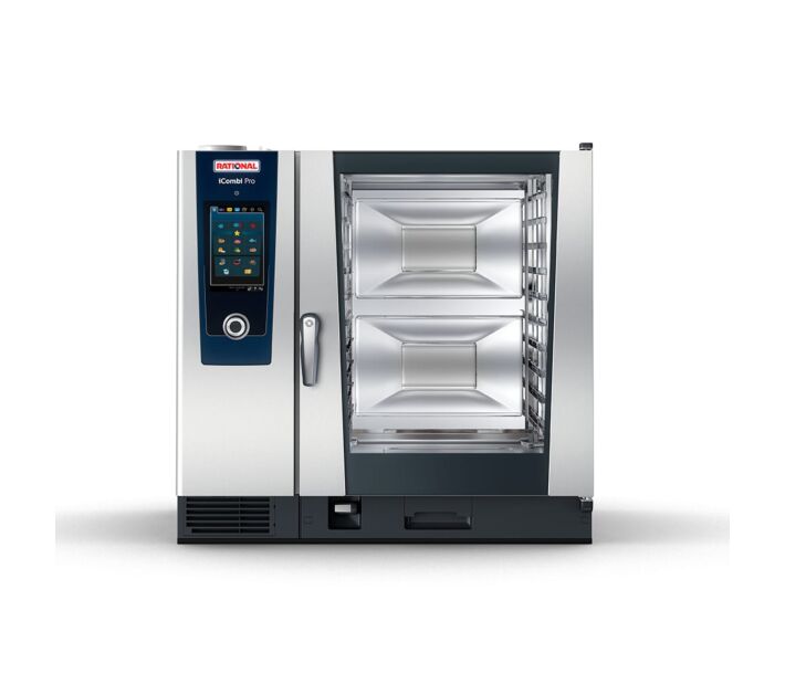 Rational iCombi Pro 10 Pan Full-Size Electric Combi Oven with Touch Screen Controls - 208/240V, 3 Phase - USA