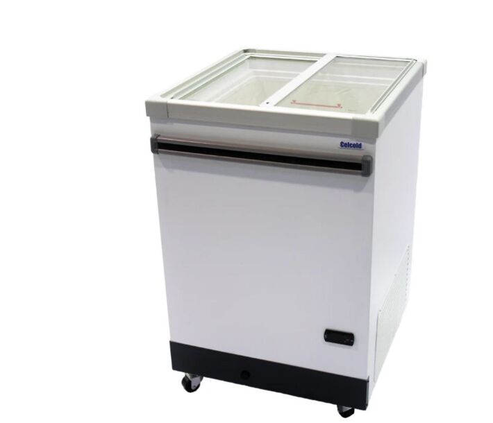 Celcold CF22SG - 23.5" Ice Cream / Gelato Display Freezer Cabinet - 4.2 cu.ft. - USA