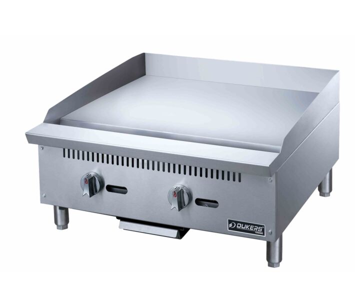 Dukers DCGM24 24" Commercial Gas Countertop Radiant Charbroiler - 60,000 BTU - USA