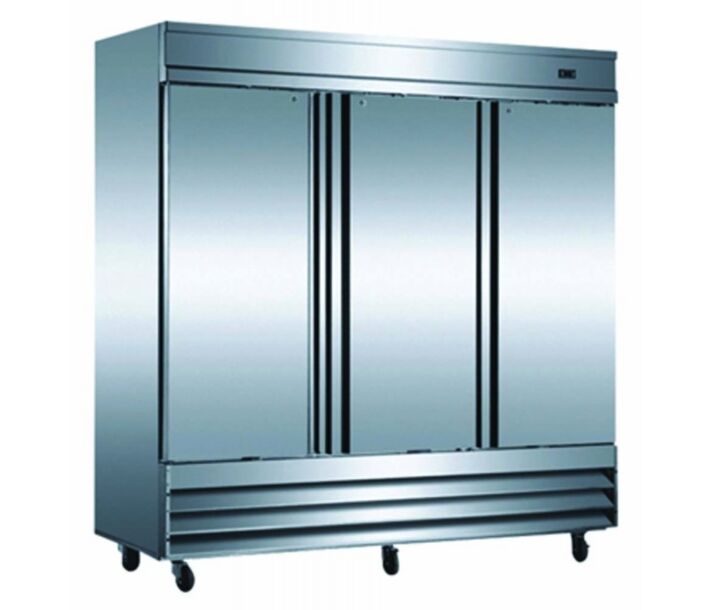 Zanduco 81" Triple Door Reach-In Freezer - USA