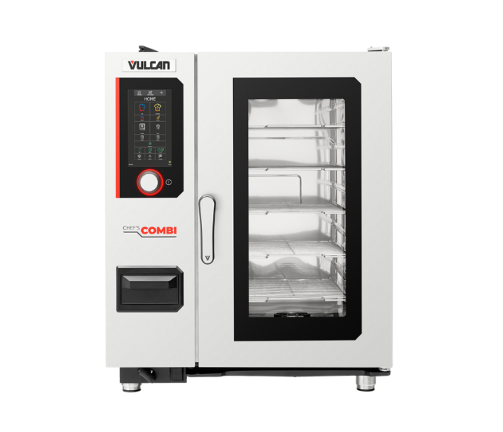 Vulcan Chef's Combi CHEF-101G 10-Pan Half-Size (GN 1/1) Gas Combi Oven - Natural Gas/Liquid Propane - USA
