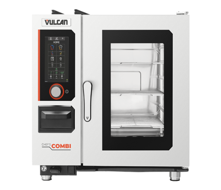 Vulcan Chef's Combi CHEF-61G 6-Pan Half-Size (GN 1/1) Gas Combi Oven - Natural Gas/Liquid Propane - USA