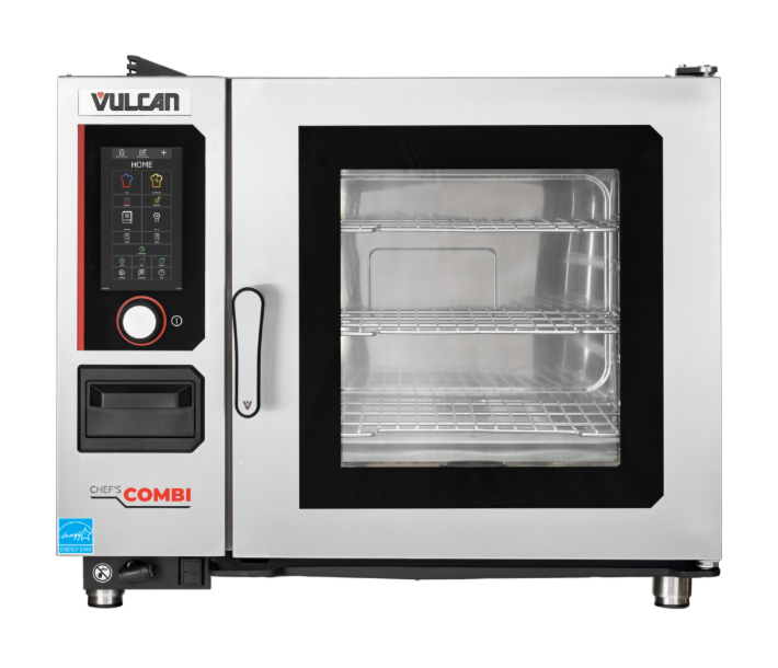 Vulcan Chef's Combi CHEF-62E 6-Pan Full-Size (GN 2/1) Electric Combi Oven - Energy Star Certified - USA