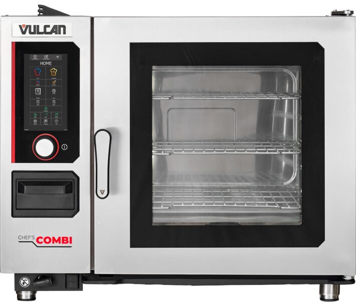 Vulcan Chef's Combi CHEF-62G 6-Pan Full-Size (GN 2/1) Gas Combi Oven - Natural Gas/Liquid Propane - CA