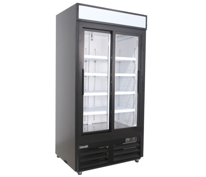 Celcold-CR36SGDM 39" Sliding Glass Doors Reach-in Refrigerator - 36 Cu.Ft - USA