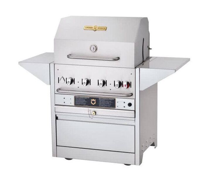 Crown Verity Hotel Series 58 1/2" Grill - 64,500 BTU Natural Gas CV-MBI-30-NG - CA