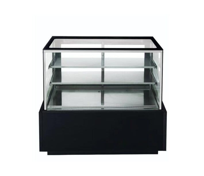 Dukers DDM48R 48" Refrigerated Bakery Display Case with Straight Glass - USA