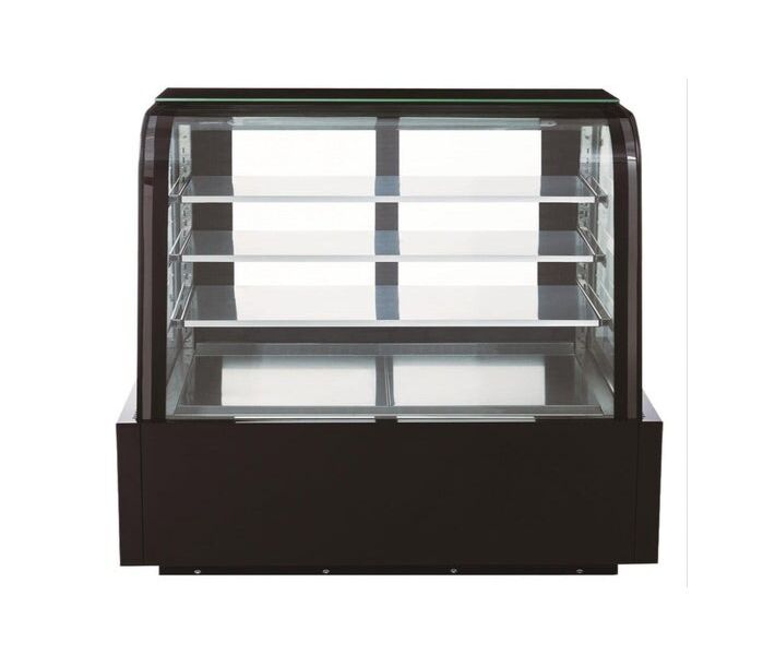 Dukers DDM60R-CB 60" Refrigerated Bakery Display Case with Straight Glass - USA
