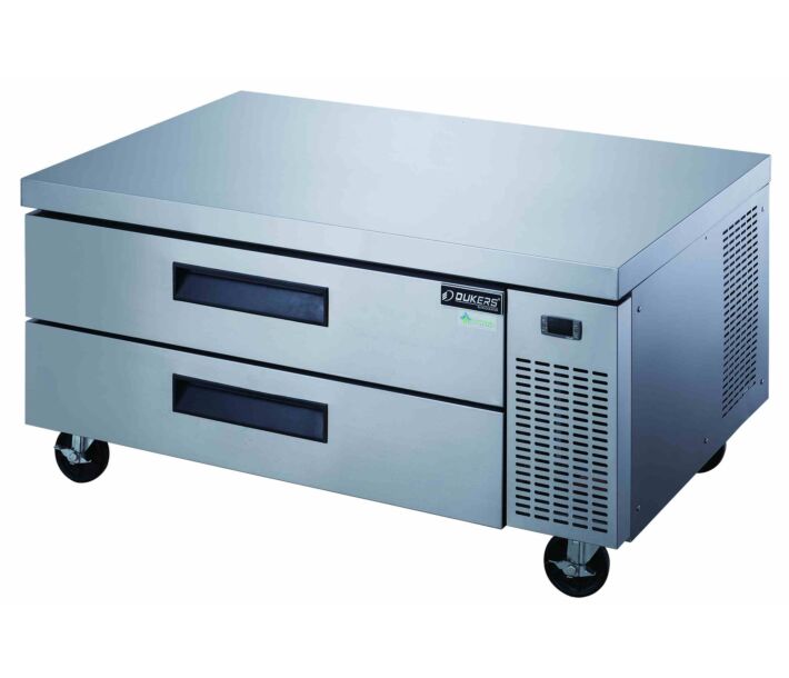 Dukers DCB48-D2 48" Two Drawer Commercial Refrigerator Chef Base - USA