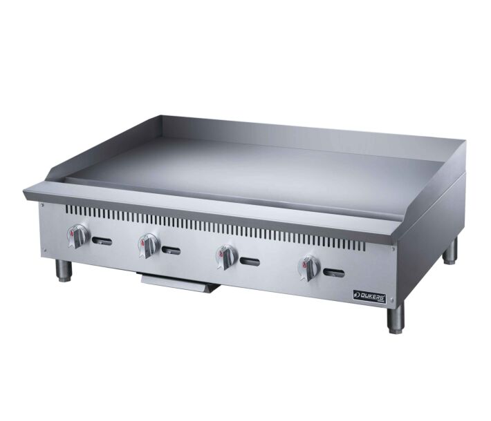 Dukers DCGT48 48" Commercial Gas Countertop Radiant Charbroiler - 104,000 BTU - USA