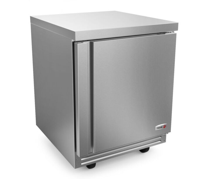 Fagor FUR-27-N 27" Single Solid Door Undercounter Refrigerator with 7 cu.ft. Capacity – 115V - CA