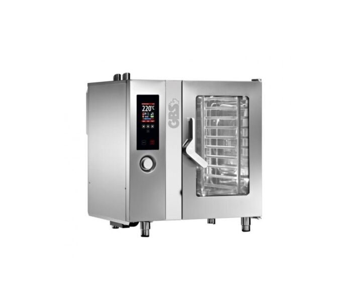 Combistar FX101G3 Gas Combi Oven (10) 1/1 GN Pan Broilerless with Interactive Digital Controls 71,000 BTU - 120V / 1 - CA