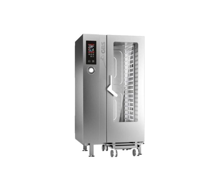 Combistar FX201E3 Electric Combi Oven (20) 1/1 GN Pan Broilerless with Interactive Digital Controls 35.5kW - 208V/3 - CA