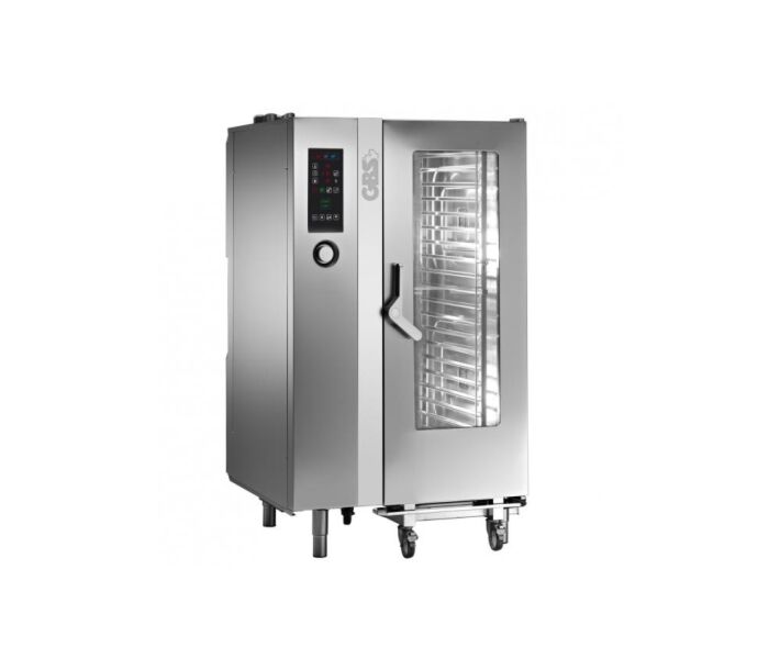 Combistar FX201G2 Gas Combi Oven (20) 1/1 GN Pan Broilerless with Segment Digital Controls 145,000 BTU - 120V/1 - CA