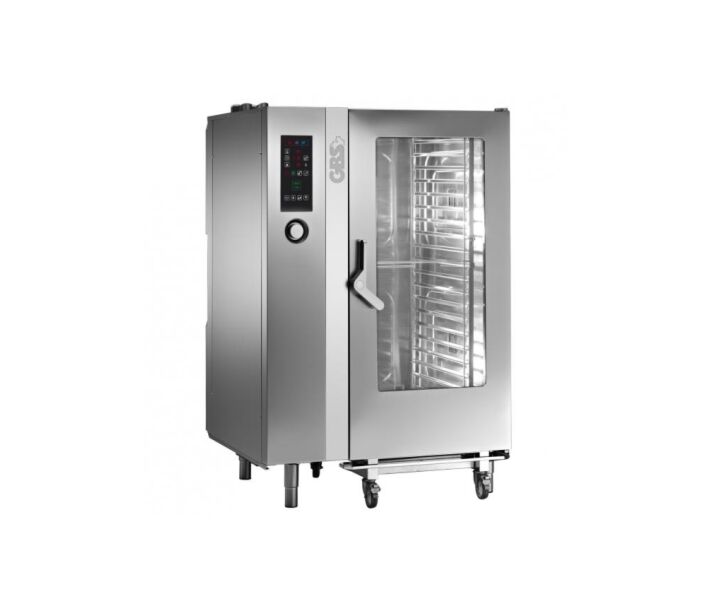 Combistar FX202G2 Gas Combi Oven (20) 2/1 GN Pan Broilerless with Segment Digital Controls 190,000 BTU - 120V/1 - CA